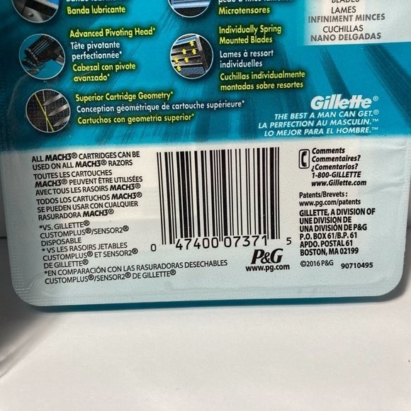 Gillette Mach 3 Men's Razor + Refill Pack - Picture 12 of 13
